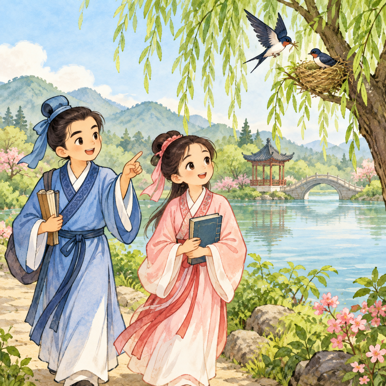 春季圖卡